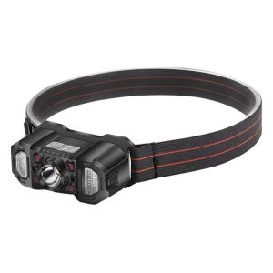 Lanterna LED sensor luz vermelha COB pesca noturna exterior recarregável
