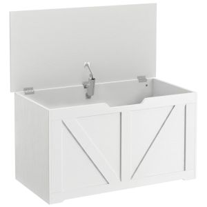 Baú de arrumação 80x40x45 cm color blanco Homcom