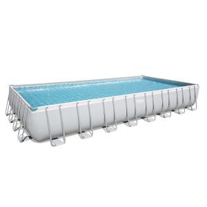Conjunto de piscina desmontável bestway® power steel™ de 9,56 m x 4,88