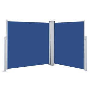 Toldo lateral retrátil 100x600 cm azul