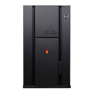 Salamandra a pellets hidro 35 Cor Preto Potência 35kW y Superfície 240m2
