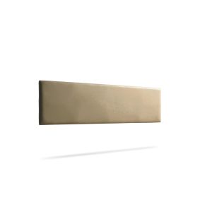 Cabeceira estofada nova pele sintética 160x50x5 cm - moonia