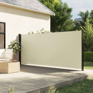 Toldo lateral retrátil 160x600 cm cor creme egw772225