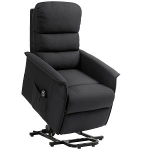 Poltrona reclinável 66x90x96 cm poliéster Homcom, casa - poltronas