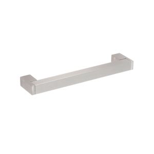 Puxador para móveis aço inox e zamac dist entre furos 160 mm lote  6