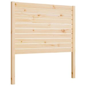 vidaXL cabecero de cama madera maciza de pino 81x4x100 cm