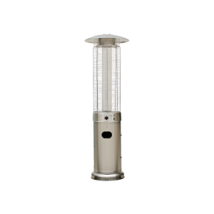 Aquecedor exterior a gás flamme redonda 12500w inox