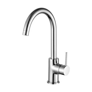 Misturador de cozinha monocomando round cromado