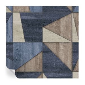Papel de parede autocolante padrões geométricos 250x250 tulup