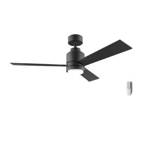 Cecotec ventoinha de teto de 30 w e 48’’ com luz LED, controlo remoto, 6 ve