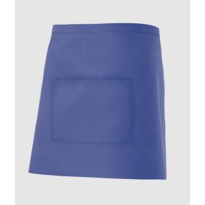 Velilla avental curto u azul ultramar