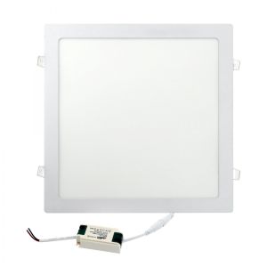 LED downlight 24w branco neutro 4200k quadrado recessed branco