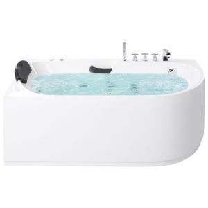 Banheira de hidromassagem sayula 1700 x 800 mm branco à direita