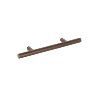 Puxador para mobiliário, aço inox, com dist entre furos 96 mm