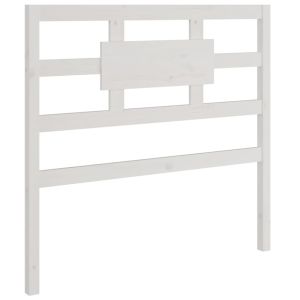 vidaXL cabecero de cama madera maciza de pino blanco 95,5x4x100 cm