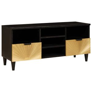 Móvel de tv - helloshop26 - 100 x 33 x 46 cm - madeira de engenharia - acab