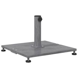 Base cuadrada para sombrilla práctica y estable de 45