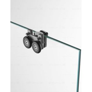 Resguardo frontal de chuveiro basic 2+2 172cm - serigrafado - branco