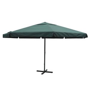 vidaXL sombrilla aluminio verde 500 cm