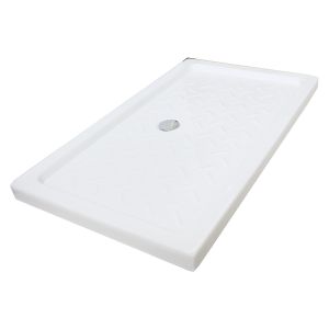 Ondee - base de duche cera 2 - 120 x 70 cm - cerâmica - branco