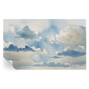 Papel de parede adesivo nuvens celestiais 416x254 tulup