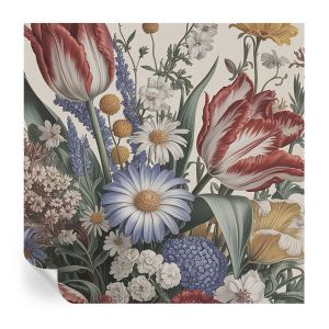 Papel parede adesivo buquê de flores 250x250 tulup