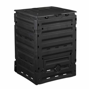 Nature caixote de compostagem 300 l preto