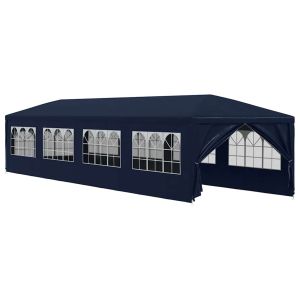 Tenda de jardim 3x12 m azul