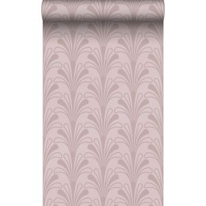 Origin papel de parede motivo art deco roxo lilás 50 x 900 cm