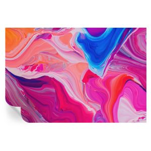 Papel de parede vinílico ondas líquidas 104x152 tulup
