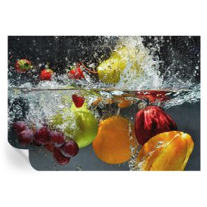 Papel parede adesivo fruta na água 208x146 tulup