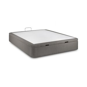 Sommier rebatível ascot graphite 180 x 90 cm 35 cm de altura