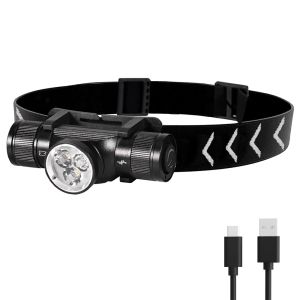 Lanterna LED 1500 lm IP66 5 modos ciclismo camping bricolagem