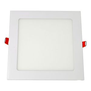 LED downlight 15w branco neutro 4200k quadrado recessed branco