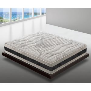 Colchão viscoelástico 90x190 altura 28 cm viscoelástico 5 cm