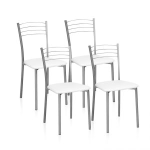Conjunto de 4 cadeiras de cozinha chef