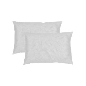 Pack de 2 enchimentos para almofadas 50x70cm fibra oca fusionhome