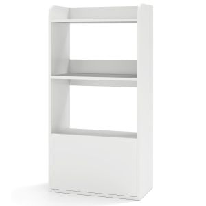 Estante autoportante - helloshop26 - 55 x 29 x 105 cm - gaveta deslizante -