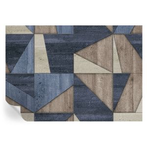 Papel de parede autocolante padrões geométricos 208x146 tulup