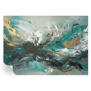 Papel de parede vinílico vórtice artístico 208x146 tulup