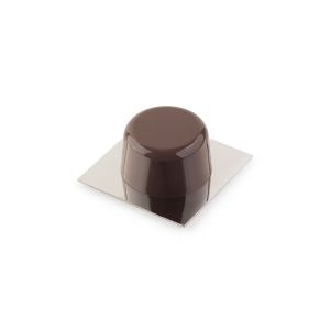 Rei | pack de 2 batentes de porta funcionais | plástico castanho | 46x46x20