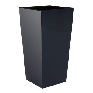 Panela alta prosperplast 91,5l antracite - 40x40x75 cm, plástico - "urbi"