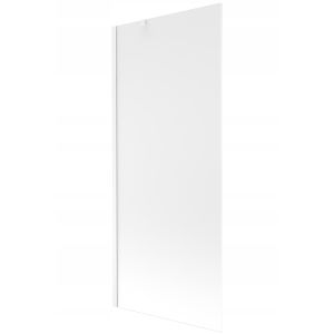 Resguardo de banheira opaco 80x150 cm, cromo