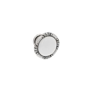 Puxadores para móveis, zamac e porcel, com 38 mm de diâmetro, lote  25