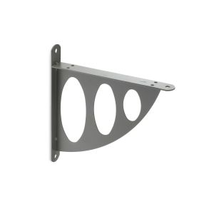 Suporte de prateleira parede | estilo decorativo | fabricado em aço |