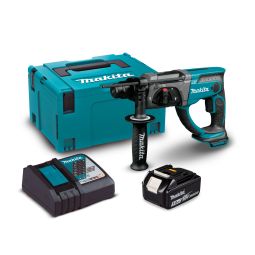 Martelo perfurador SDS com 1 bateria de 5Ah Makita