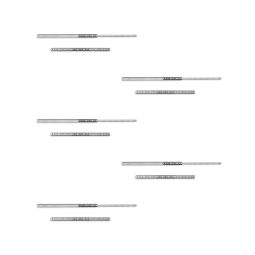 Corrediças de altura 17 mm para gavetas