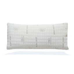 Pack 2 almohadas visco aloe vera 100% copos viscoelástica 75cm fusionhome