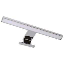 Kibath luminária de parede LED urban 10w 45cm cromado 4000 k feita de abs