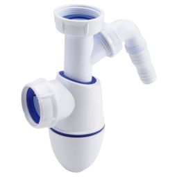Sifão de pia com tomada m.a.l - 1'1/2 - diâmetro 40 mm - easyphon - nicoll